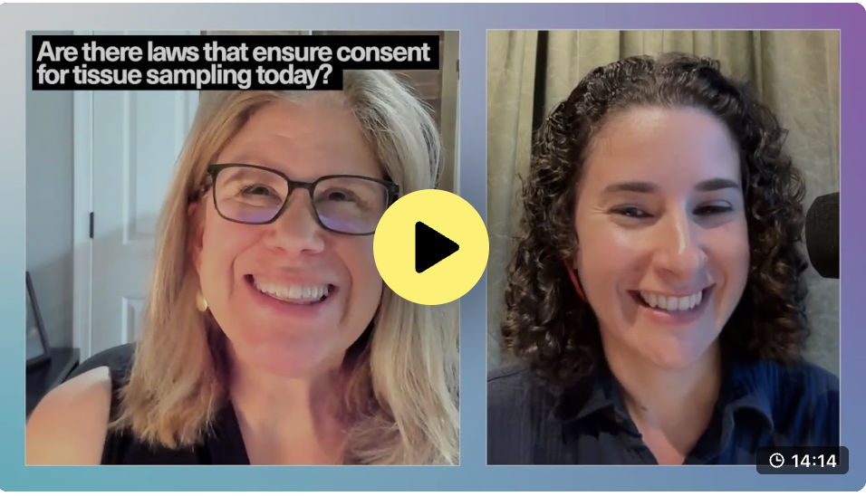 Consent for tissue sampling